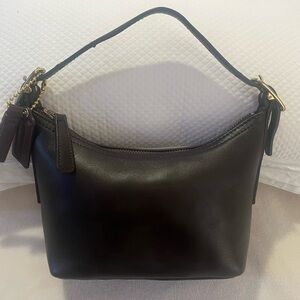 💚 Coach Legacy West Demi Pouch Hobo Baguette
Swing Bag Mahogany Brown 9844🩷